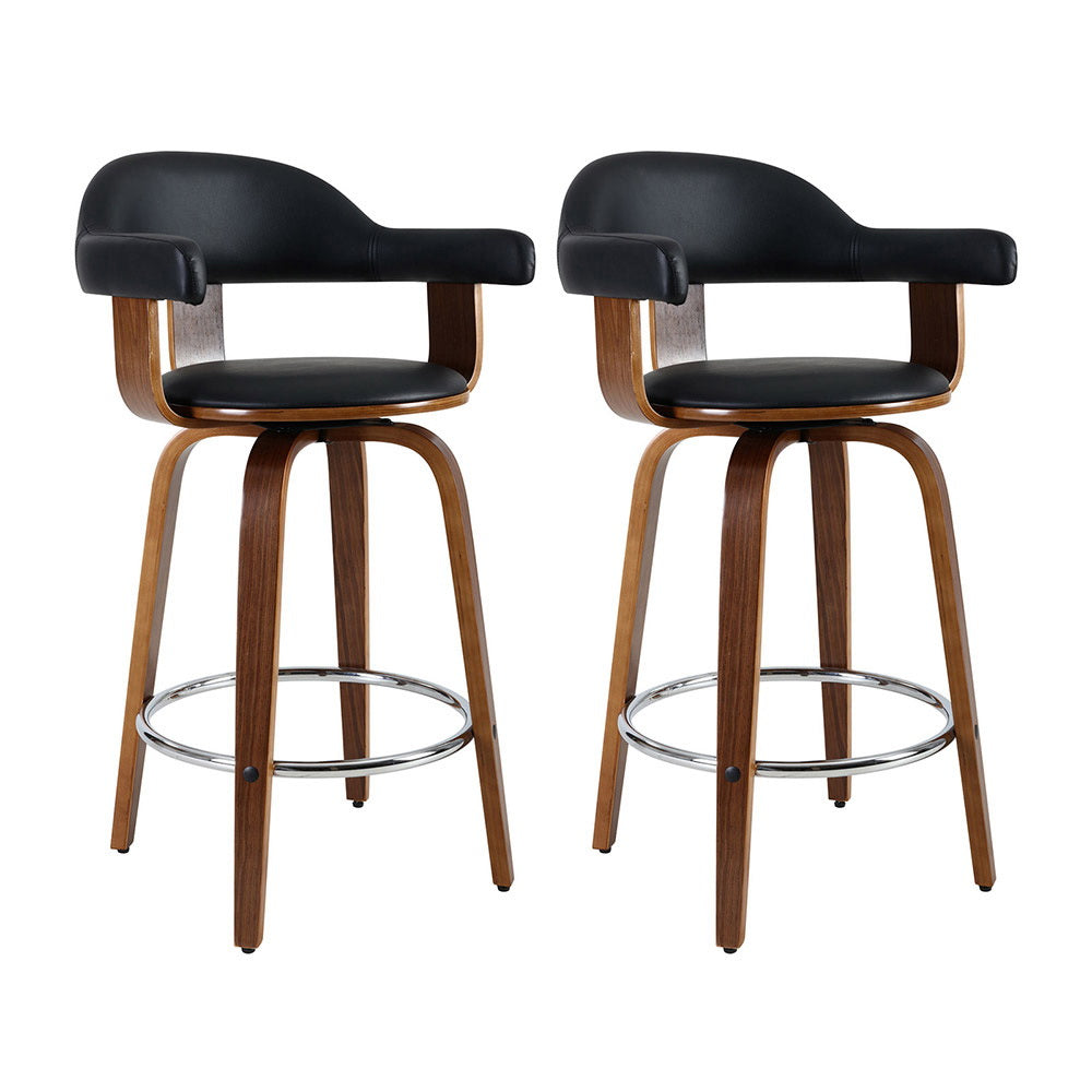 wooden swivel bar stools