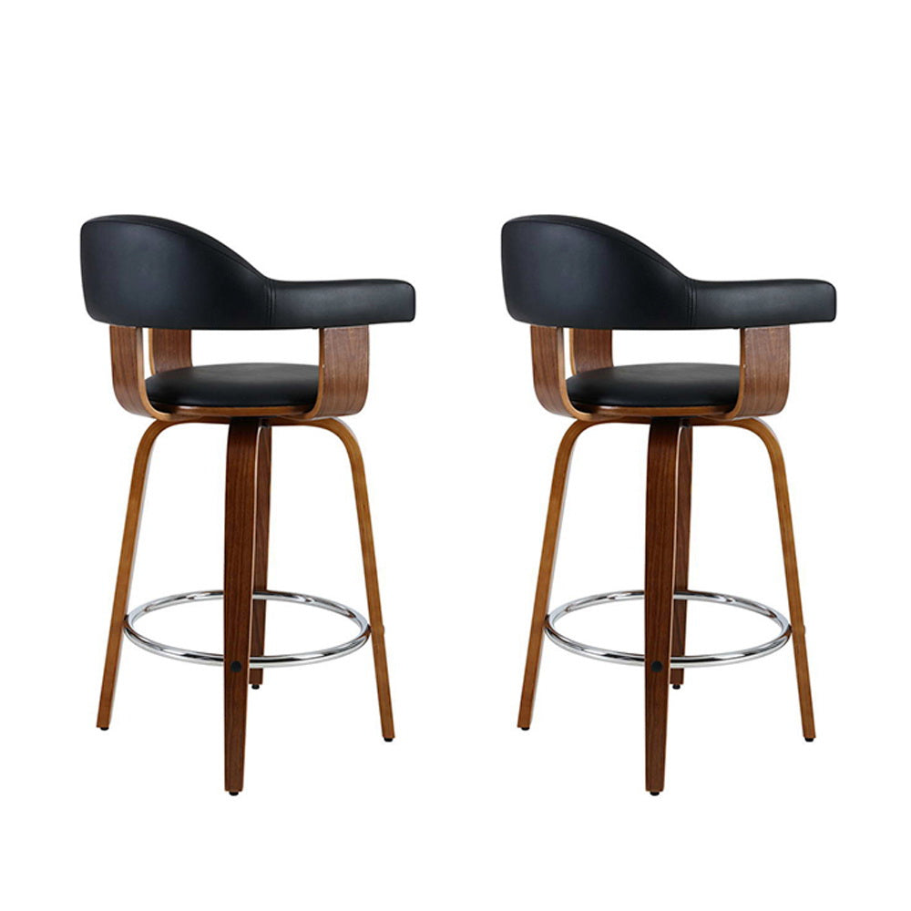 wooden swivel bar stools