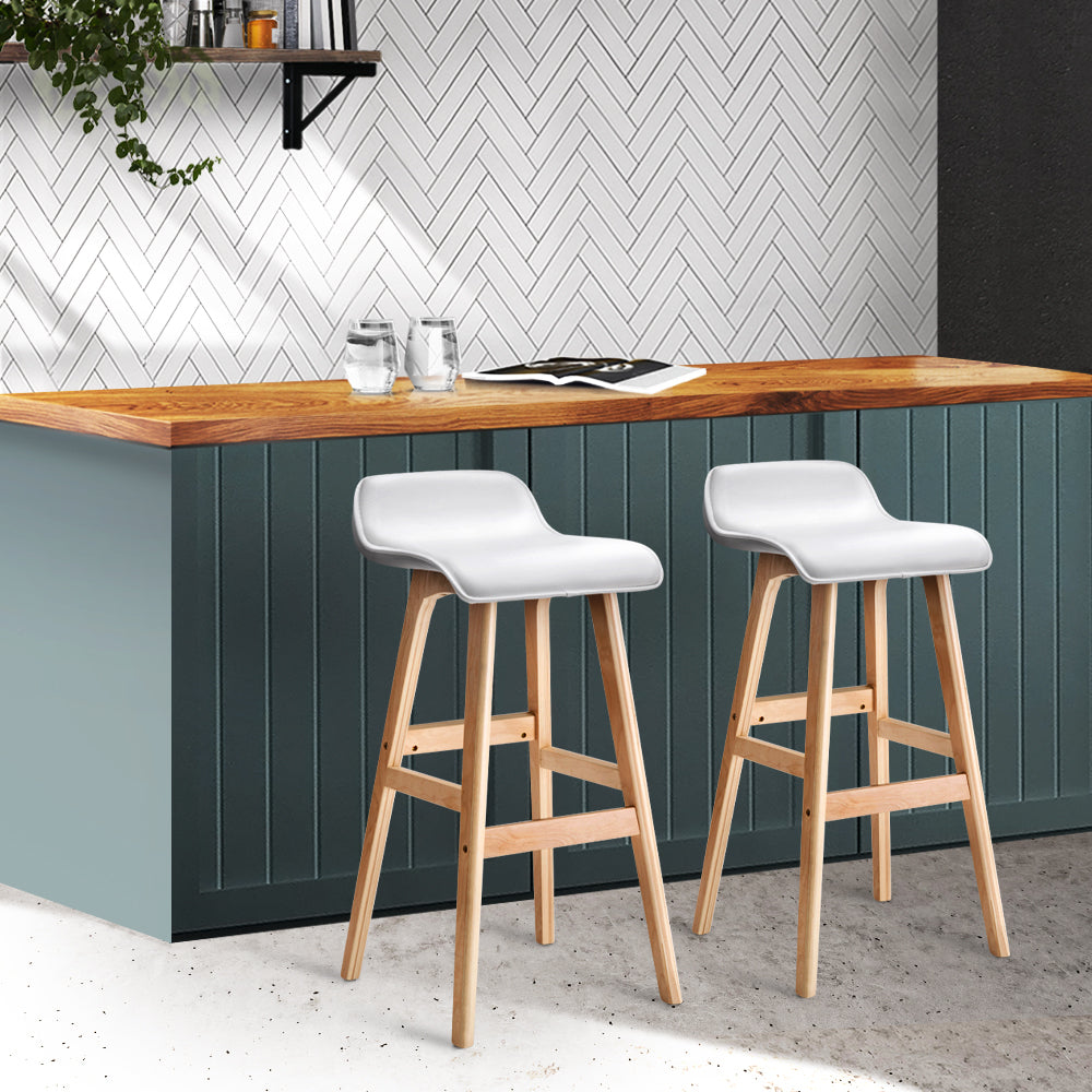 wooden bar stools