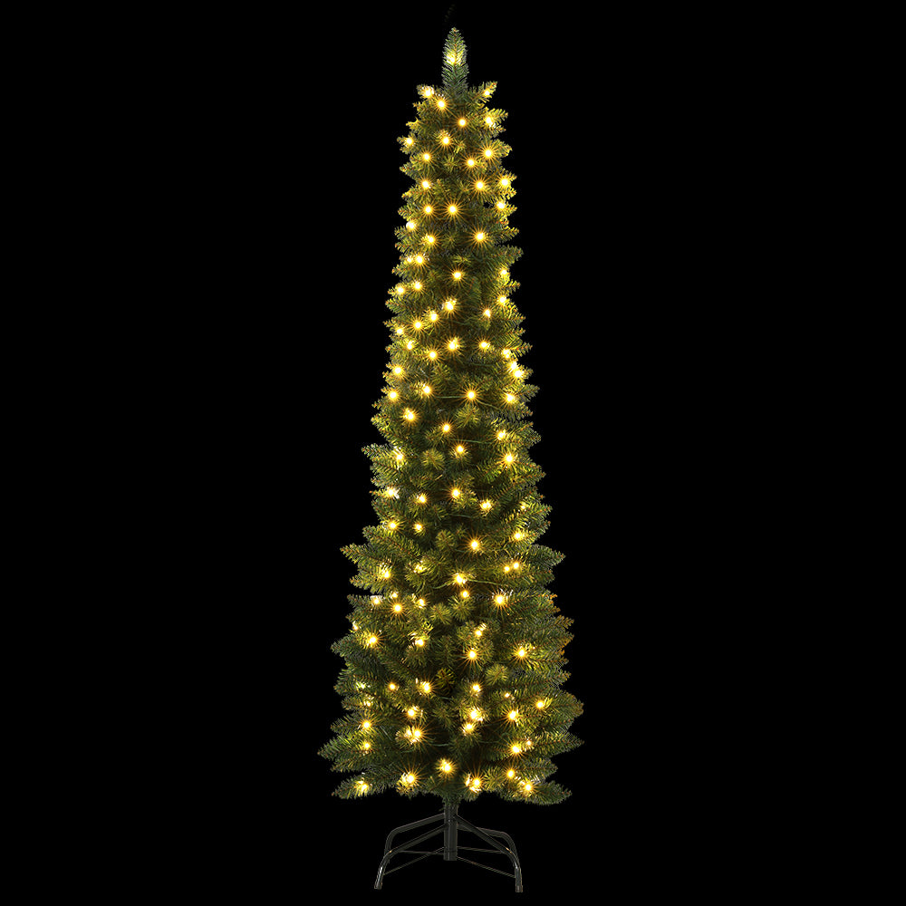 1.8M Pre-Lit 200 LED Lights Christmas Tree - 300 Tips