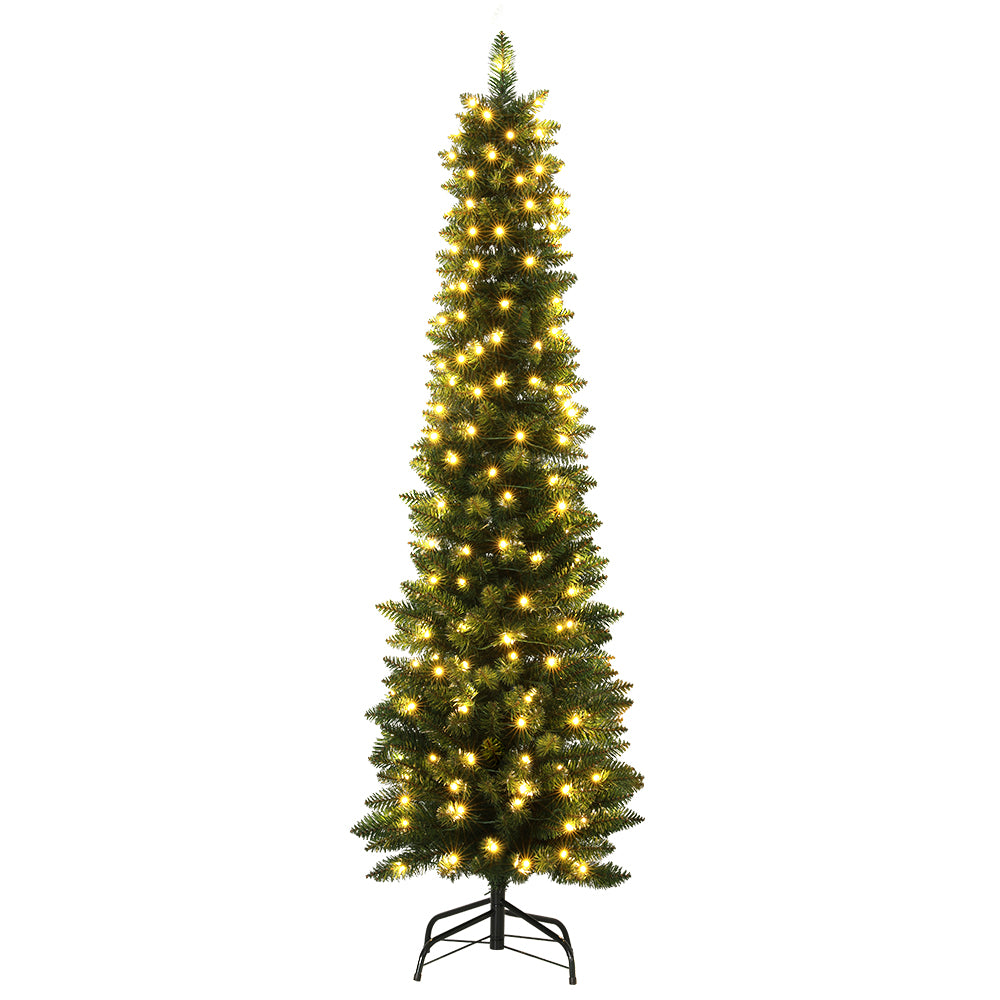 1.8M Pre-Lit 200 LED Lights Christmas Tree - 300 Tips