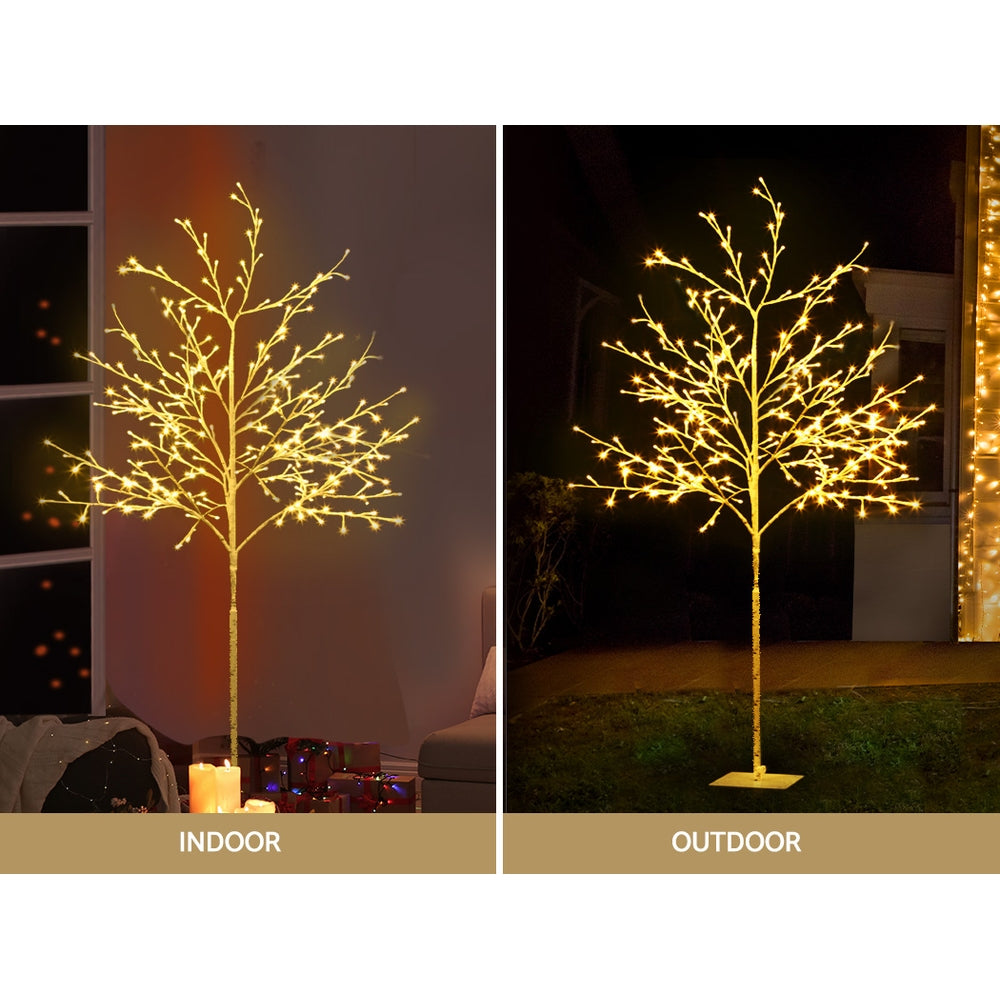 LED Christmas Tree 1.5M 304 LED Lights Xmas Tree Decor - Warm White