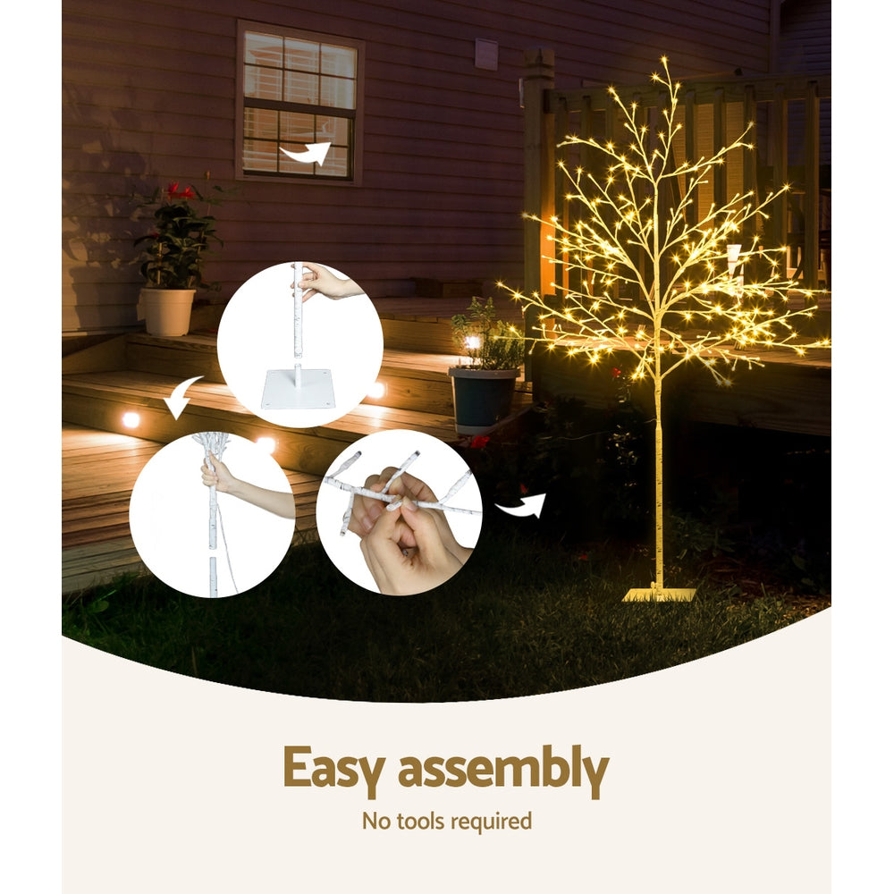 LED Christmas Tree 1.5M 304 LED Lights Xmas Tree Decor - Warm White