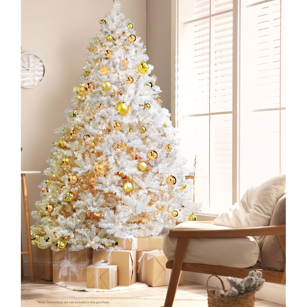 2.1M White Christmas Tree - 1000 Tips