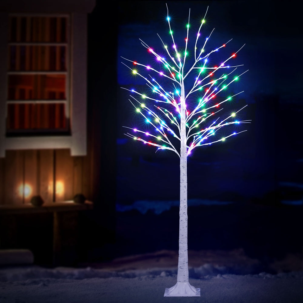 1.7m Twigs 120 RGB LED Christmas Tree Lights Xmas Trees Decoration