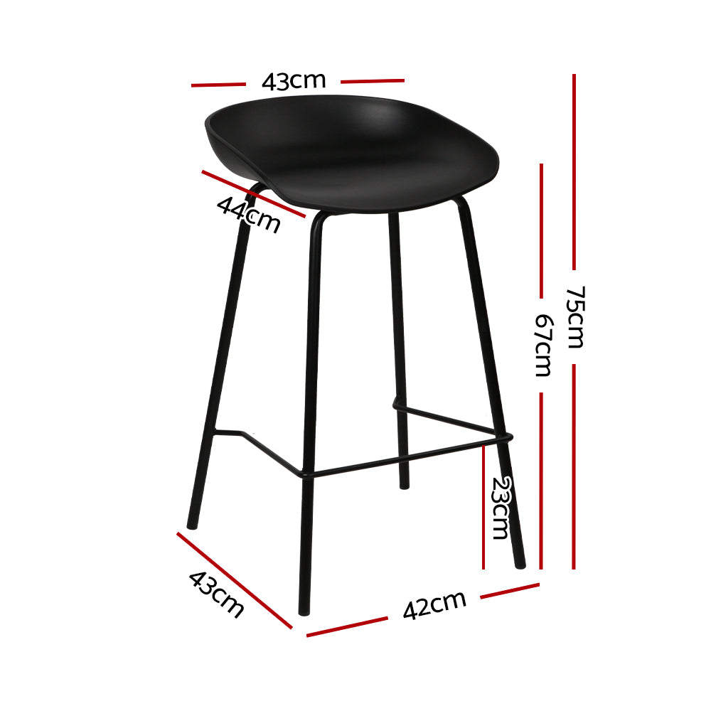 2x Kitchen Bar Stools 