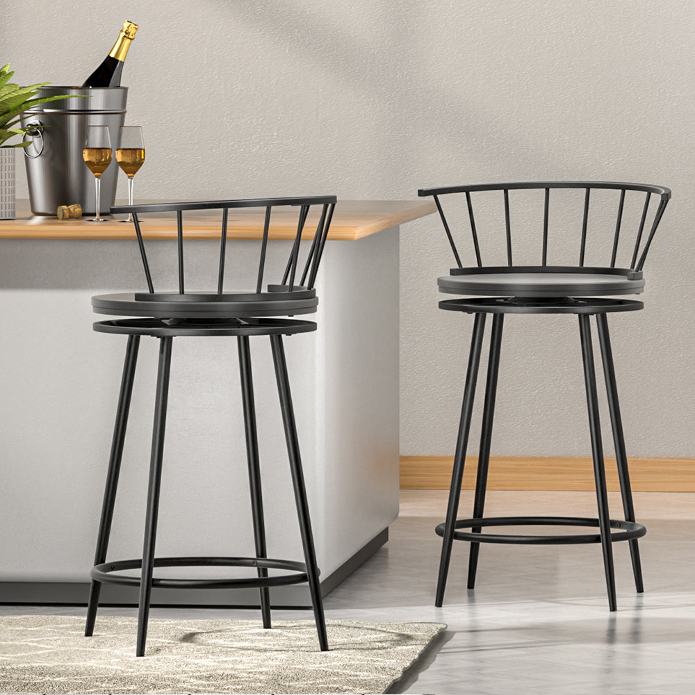 Swivel kitchen bar stools