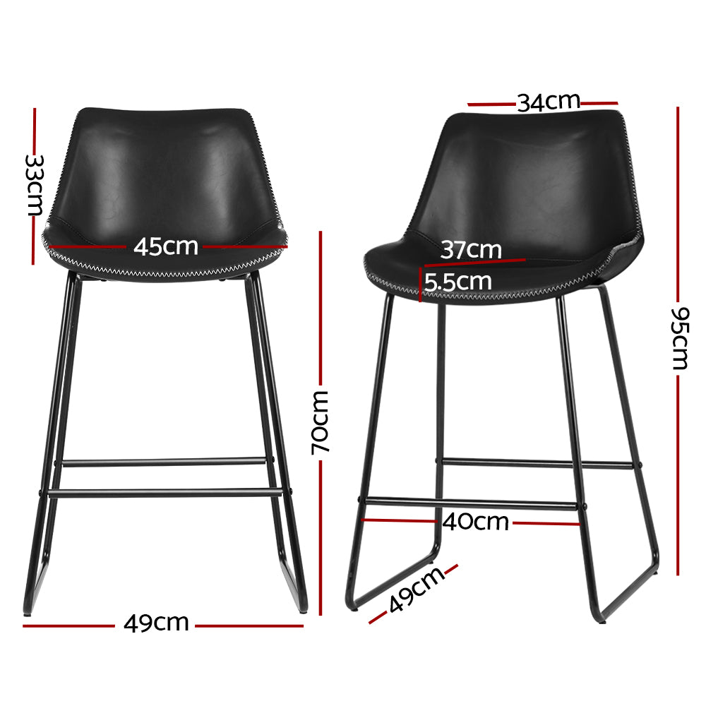 2x Kitchen Bar Stools