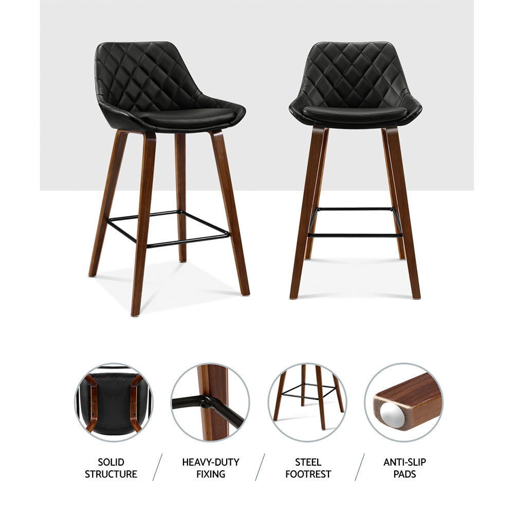 Leather kitchen bar stools