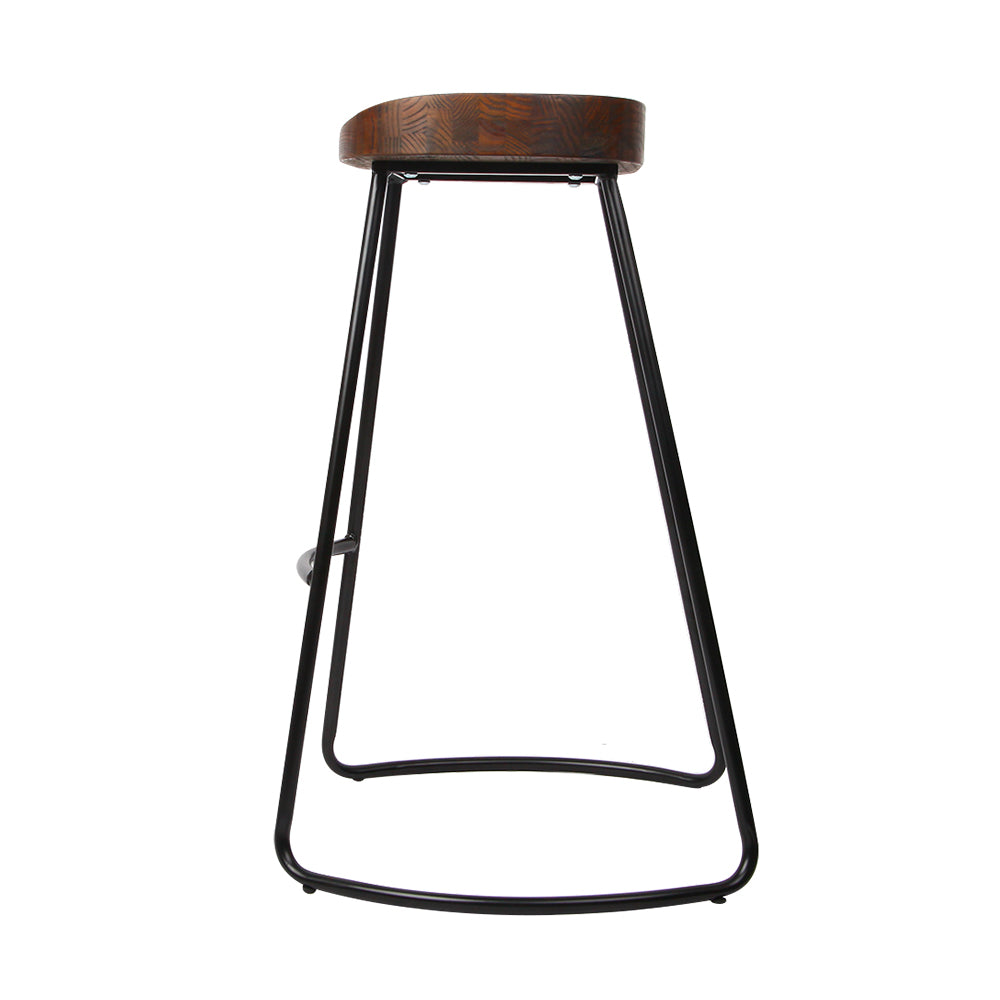 Elm Wood Modern Kitchen Bar Stools