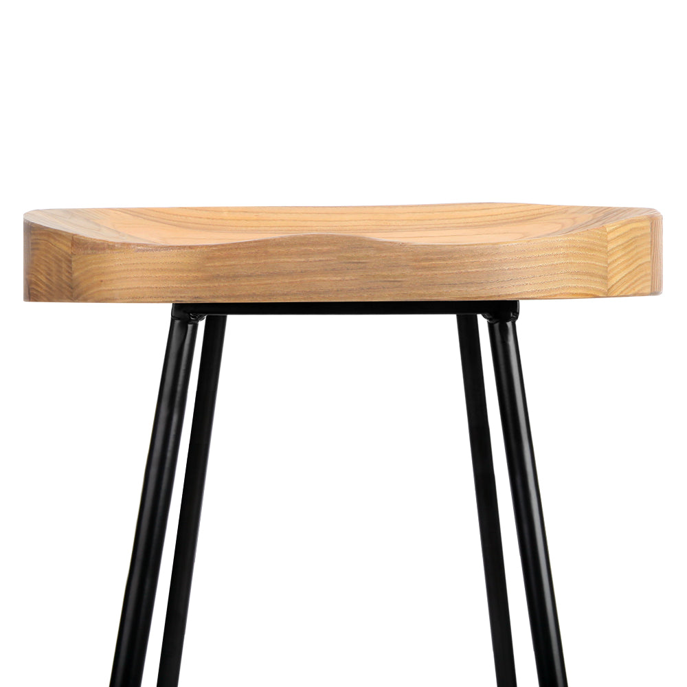 Elm Wood Bar Stools