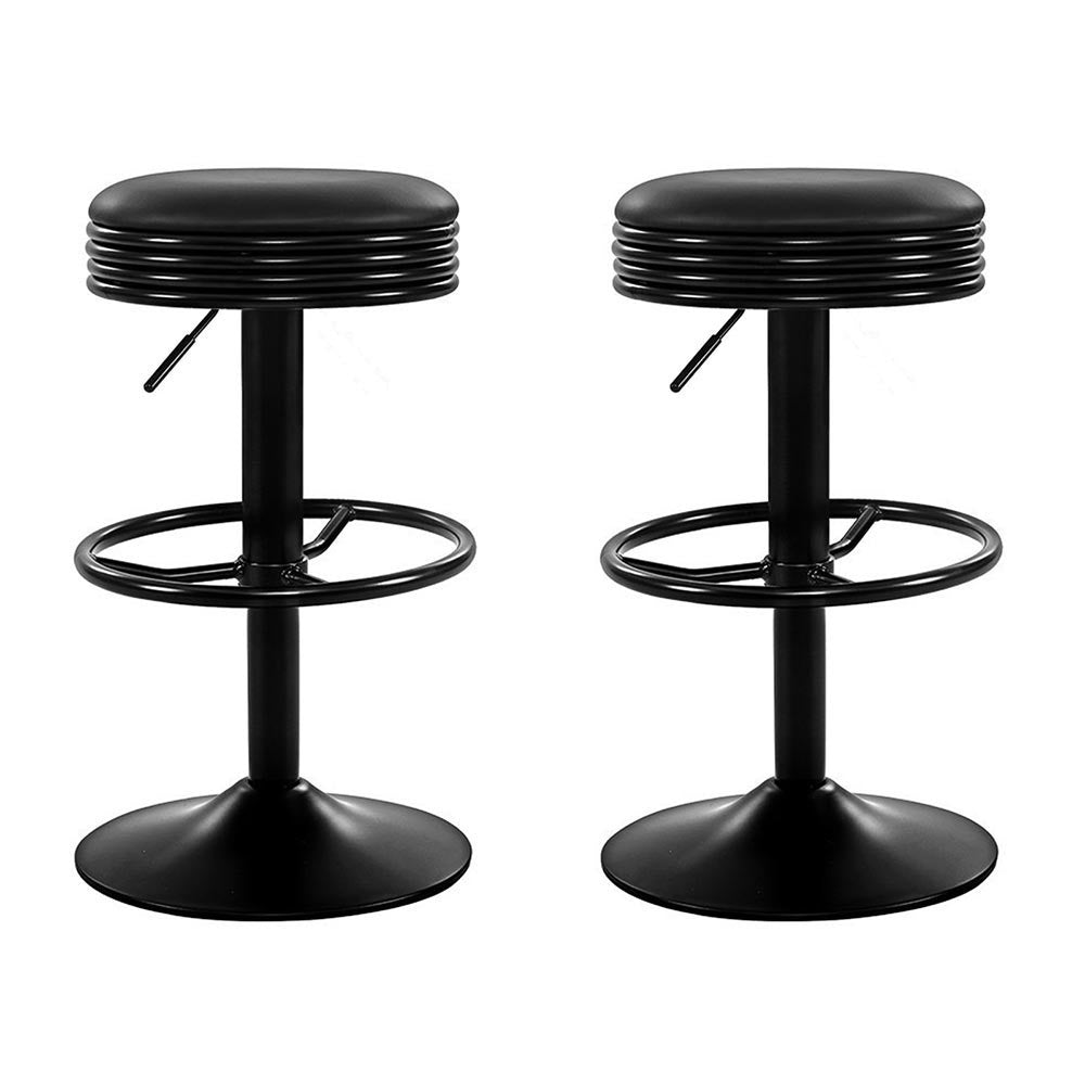 Gas lift swivel bar stools