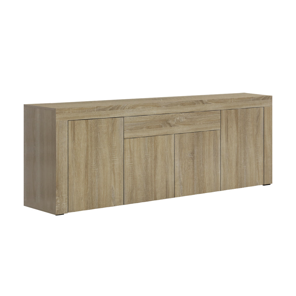 Large Woodgrain Buffet Sideboard Storage Cabinet Cupboards