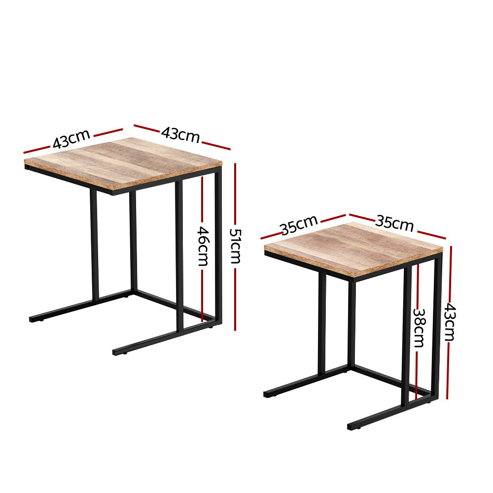 2x Nesting Coffee Table