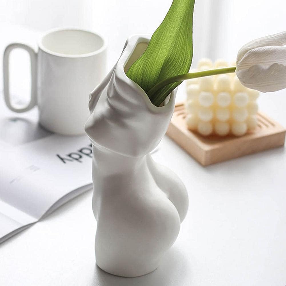 Feminine Body Ceramic Vase Home Decor