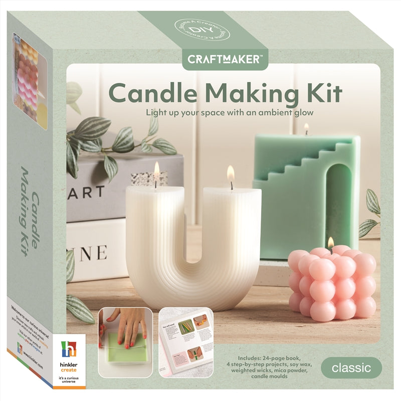 Craft Maker Candle Making Kit - 4 Candle Kit