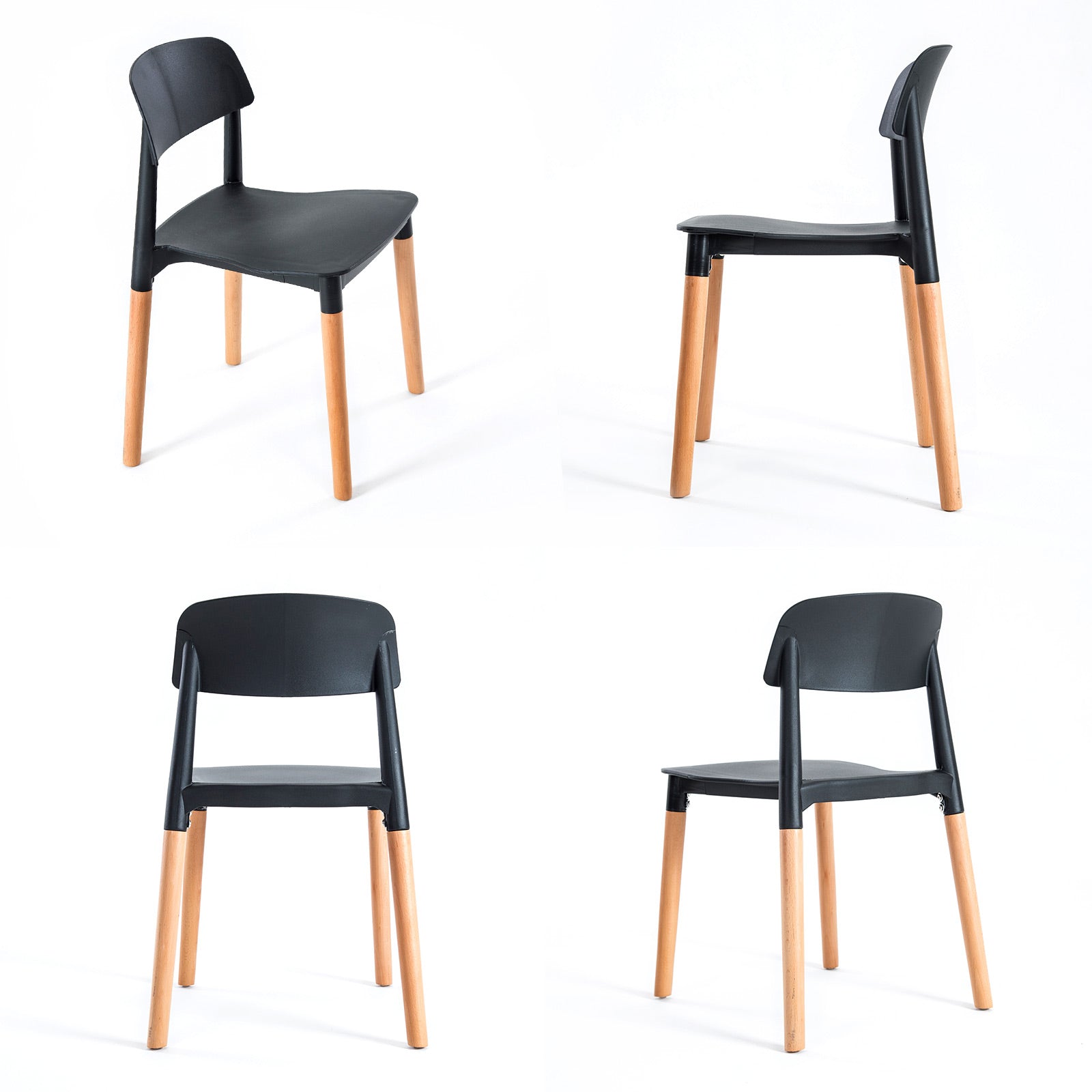 Plastic Stackable Dining Chairs