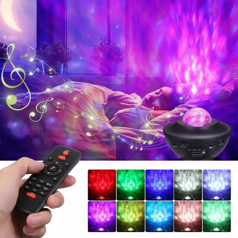 Galaxy Starry Night Light Projector Ocean Star Sky Party Baby Kids Room LED Lamp